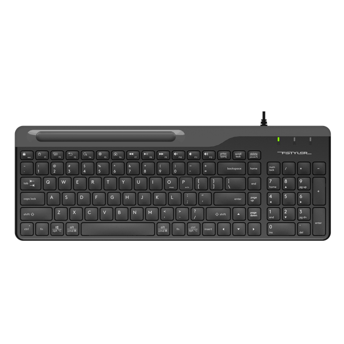 A4Tech Клавиатура Fstyler FK25, с кабел, черна