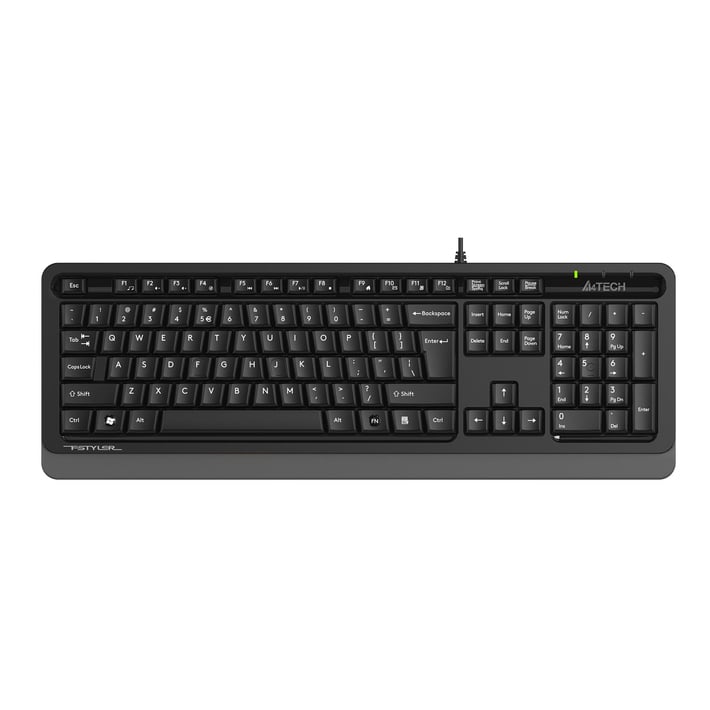 A4Tech Клавиатура Fstyler FKS10, с кабел, черна