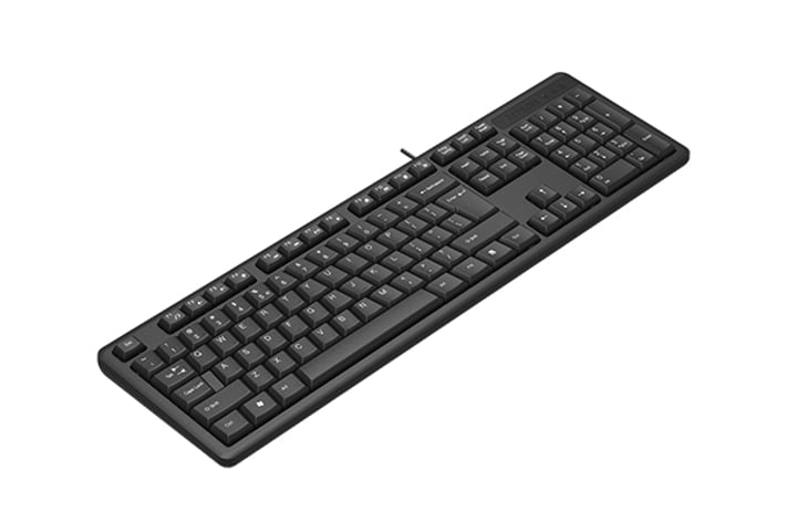 A4Tech Клавиатура KRS-3, с кабел черна