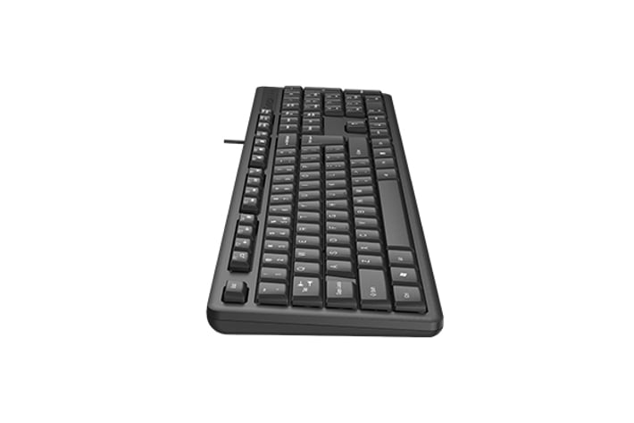 A4Tech Клавиатура KRS-3, с кабел черна