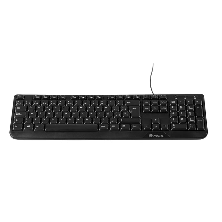 NGS Комплект - клавиатура и мишка Cocoa, с кабел, USB, с кирилизация, черни