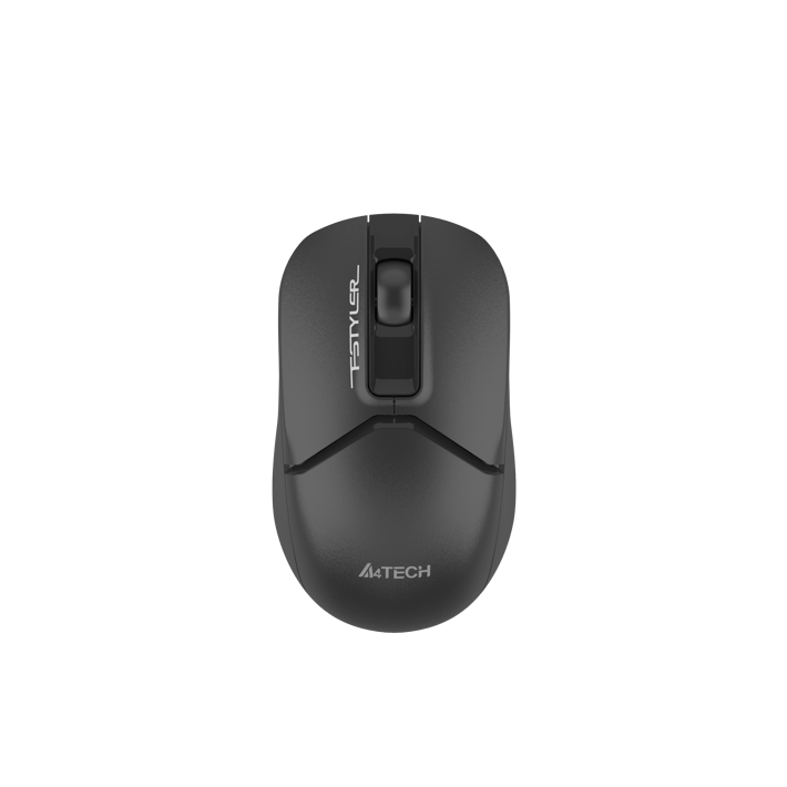 A4Tech Мишка Fstyler FG12S, безжична, безшумна, черна