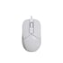 A4Tech Мишка Fstyler FM12S, с кабел, безшумна, бяла