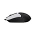 A4Tech Мишка Fstyler FM12S, с кабел, безшумна, бяло-черна