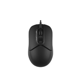 A4Tech Мишка Fstyler FM12S, с кабел, безшумна, черна