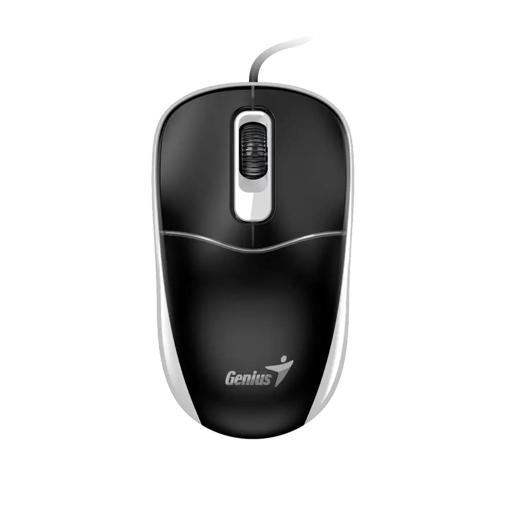 Genius Мишка DX-111, с кабел, USB Type-A, сива