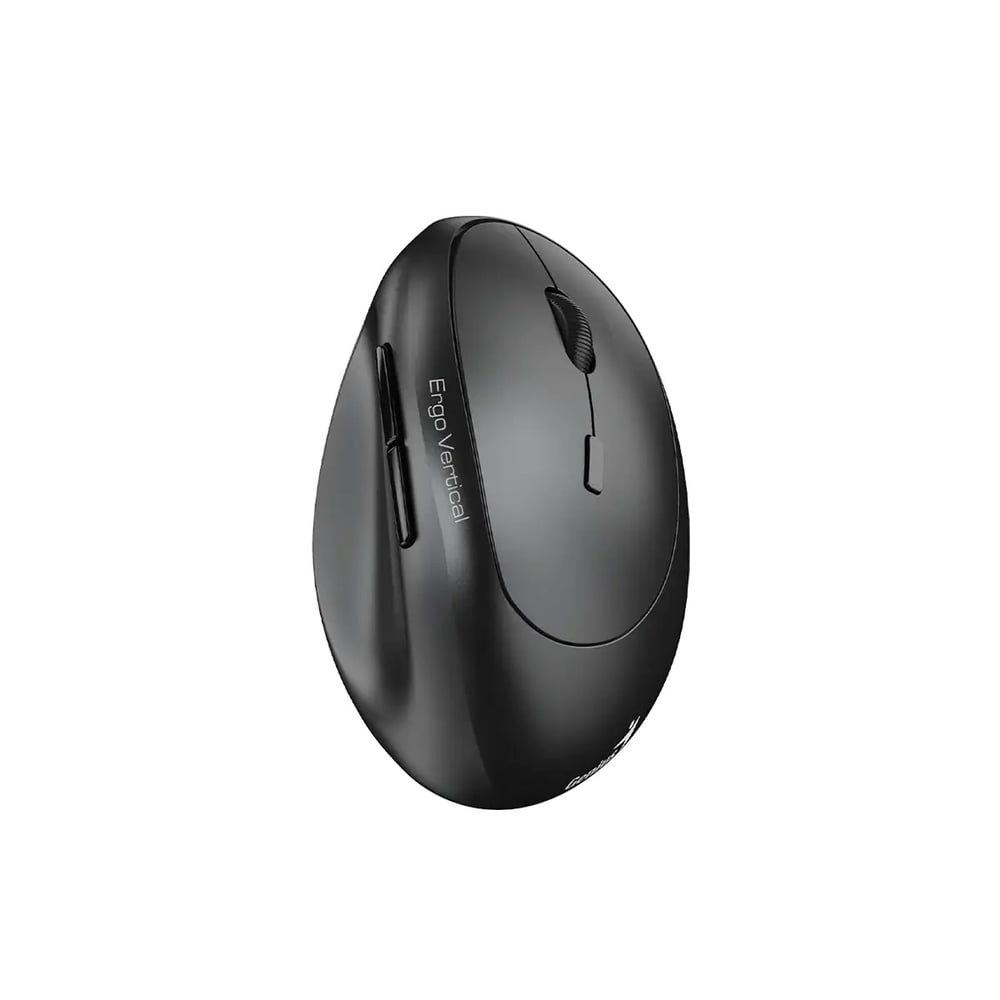 Genius Мишка Ergo 8350S, безжична, AI Copilot, тъмносива