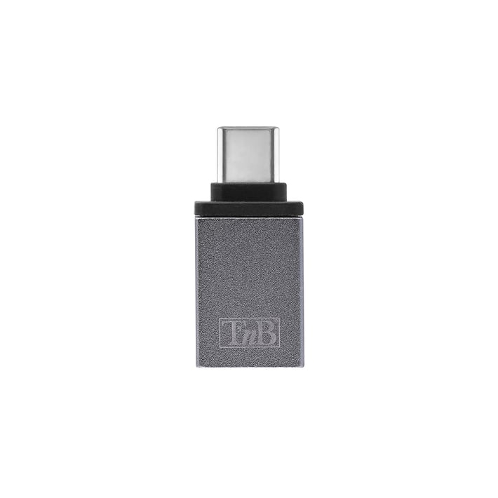 TNB USB Хъб, 7 порта, , USB Type-A, с адаптер USB Type-C, бял