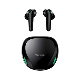 Wesdar Слушалки TWS128, True wireless, безжични, черни