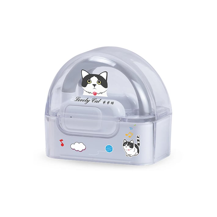 Wesdar Слушалки TWS1003, безжични, детски, с Bluetooth, бели
