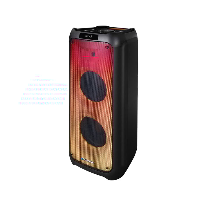 Blaupunkt Тонколона PB10DB, FM радио, USB/SD/AUX, 1000 W, с 2 бежични микрофона