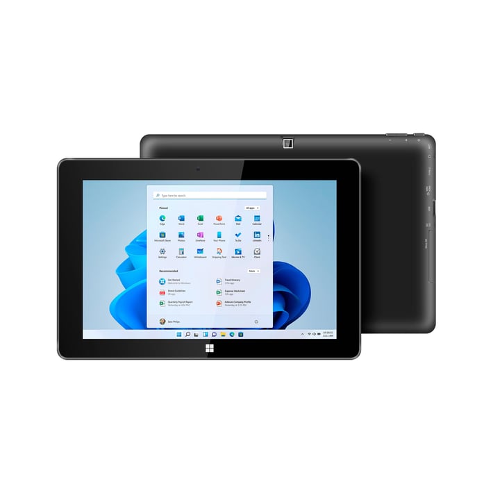 Таблет Kruger & Matz Edge, 10.1'', 256 GB, 8 GB RAM, Windows, 11 Pro, с клавиатура