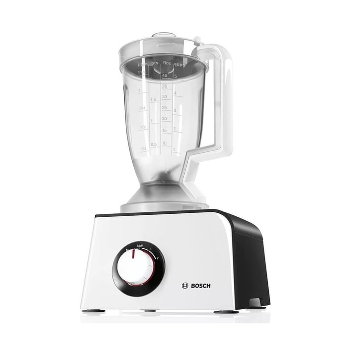 Bosch Кухненски робот MCM4100, с приставки, 800 W, бял