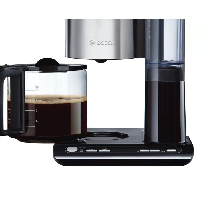 Bosch Кафе машина TKA8633 Styline, 1160 W, шварц, черна