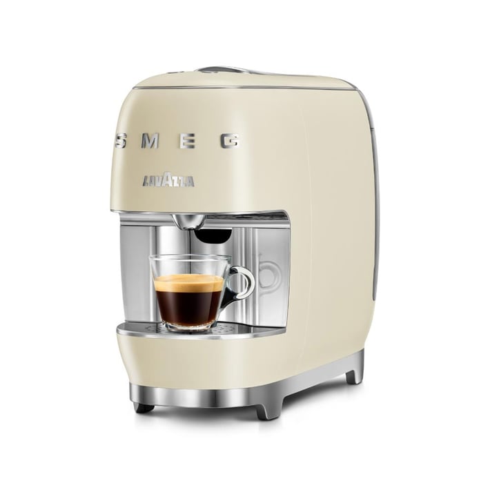 Lavazza Кафе машина A Modo Mio SMEG, кремава