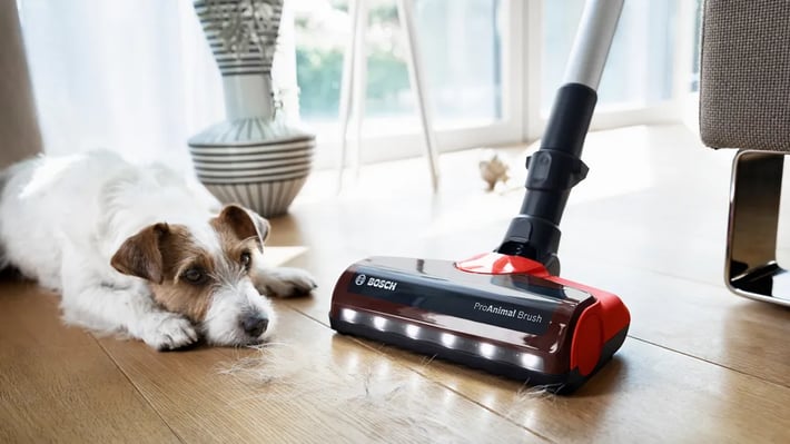 Bosch Прахосмукачка BCS711PET, вертикална, с контейнер