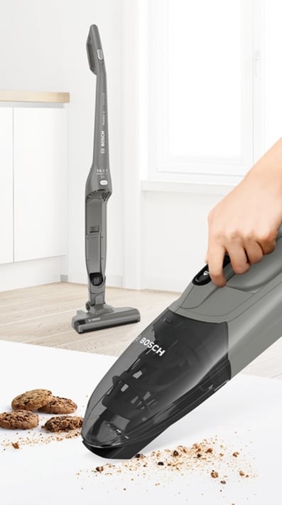 Bosch Прахосмукачка BBHF214G, вертикална, сива