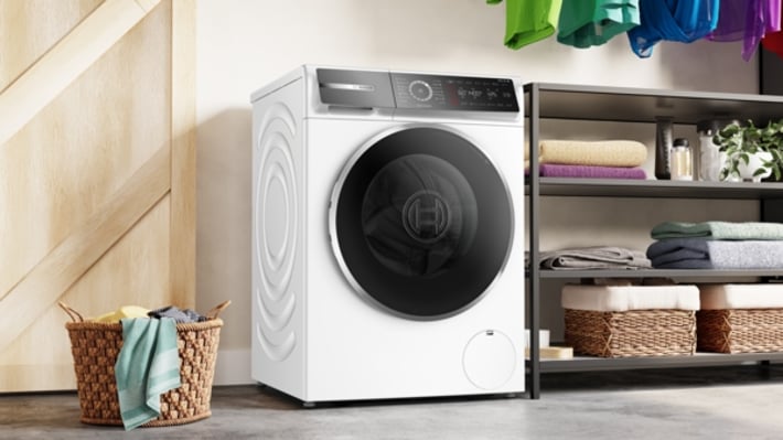 Bosch Пералня WGB24400BY, серия 8, 9 kg, бяла