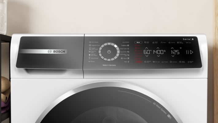 Bosch Пералня WGB24400BY, серия 8, 9 kg, бяла