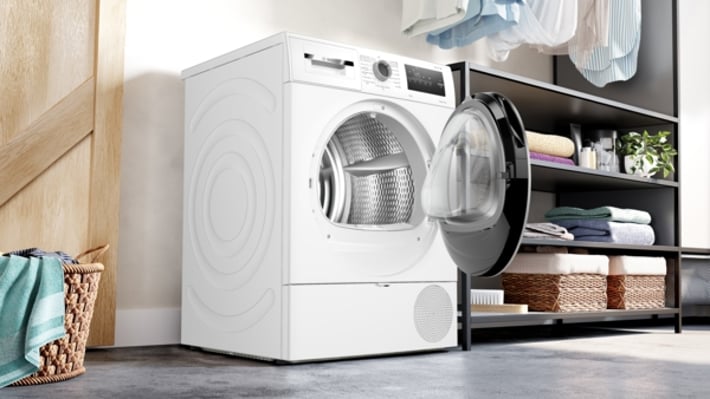 Bosch Сушилня WTH8520BBY, серия 4, 8 kg, бяла