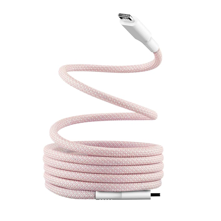 TNB Кабел, USB Type-C към USB Type-C, 1.5 m, розов