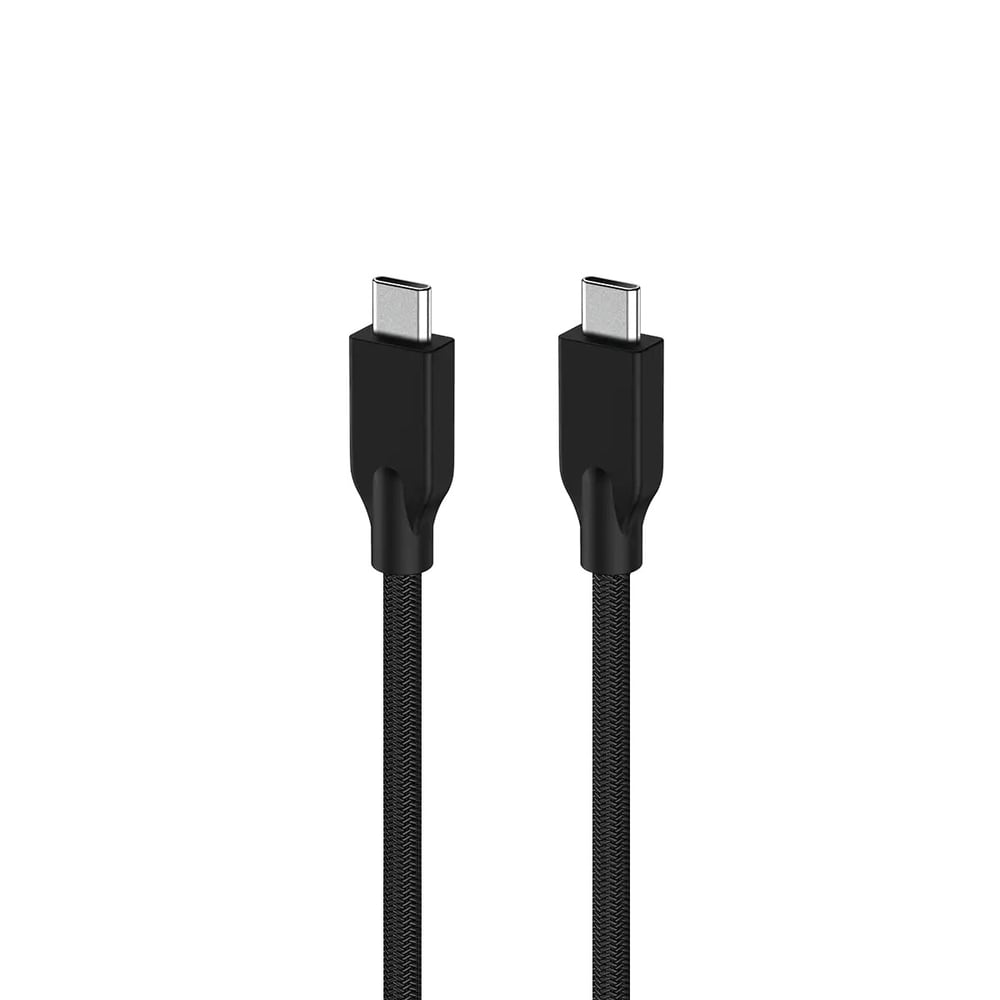 Genius Кабел за бързо зареждане ACC-C2CC, USB Type-C към USB Type-C, 100 cm, черен
