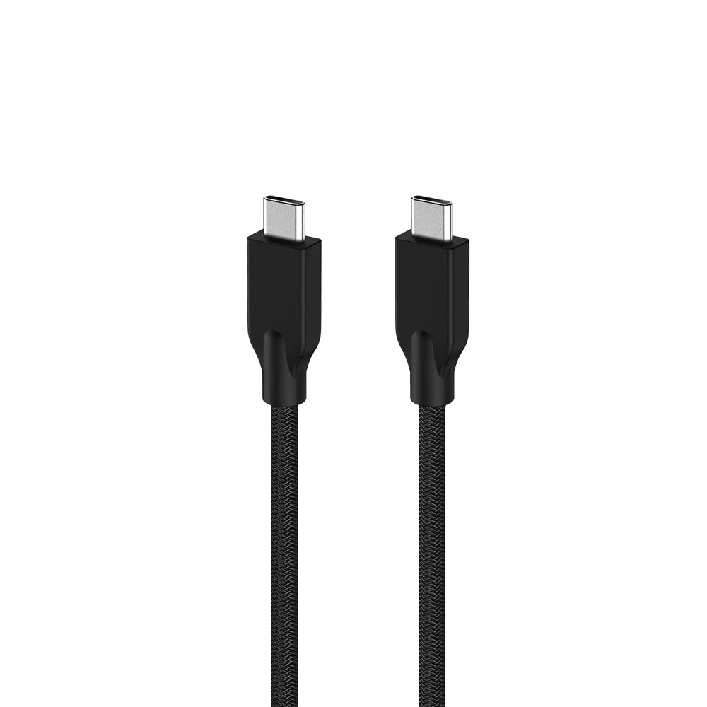 Genius Кабел за бързо зареждане ACC-C2CC, USB Type-C към USB Type-C, 150 cm, черен