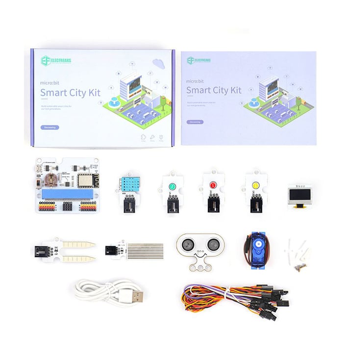Elecfreaks Комплект Smart City EF08252, с Micro:Bit платка