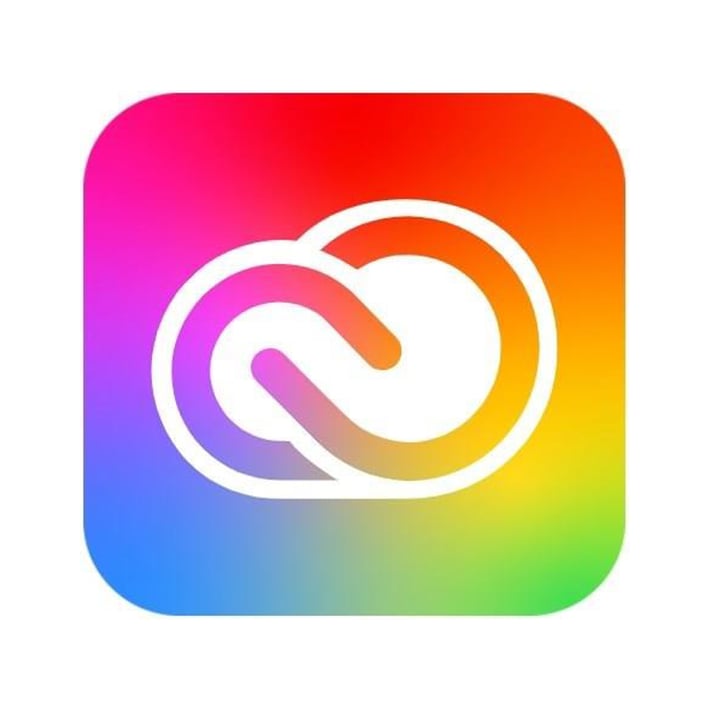 Adobe Софтуер Creative All Apps, от 25 до 49 устройства, за 1 година