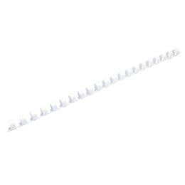 Top Office Спирали за подвързване, 8 mm, бели, 25 броя