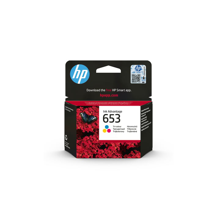 HP Патрон 3YM74AE, No653, 200 страници/5%, Color