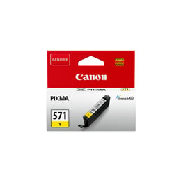 Canon Патрон CLI-571X, 650 страници/5%, Yellow