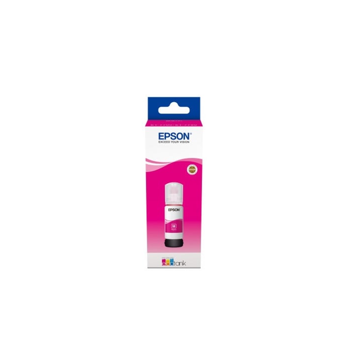 Epson Мастило Ecotank 103, L3151/L3111/L3110, 7500 страници, 65 ml, Magenta