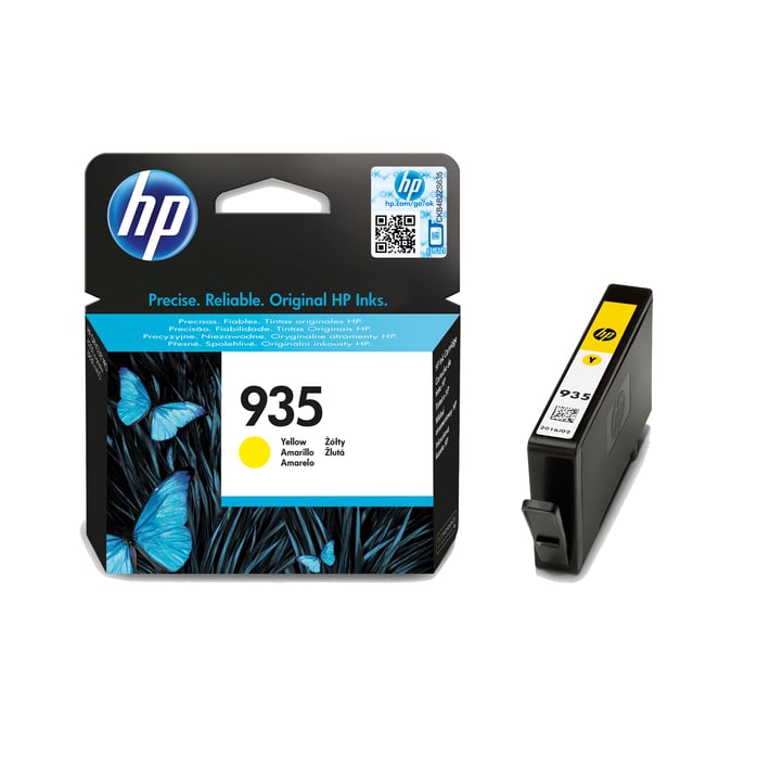 HP Патрон C2P22AE, Nо 935, за 400 страници, Yellow