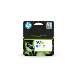 HP Патрон F6U16AE, 953XL, 1600 страници/5%, Cyan