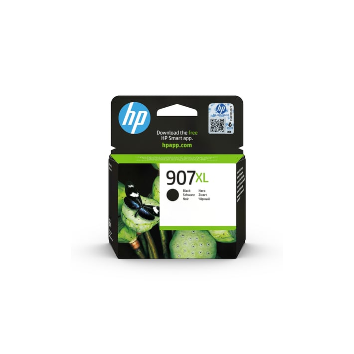 HP Патрон T6M19AE, No907XL, 1500 страници/5%, Black