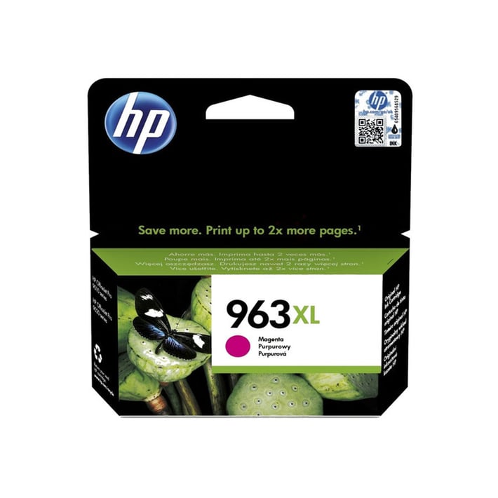 HP Патрон 3JA28AE, 963XL, 1600 страници/5%, Magenta