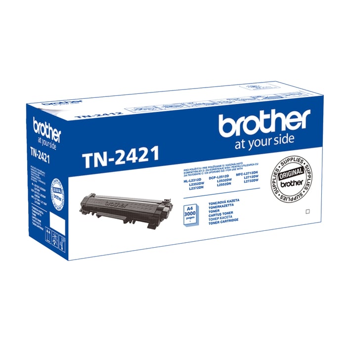 Brother Тонер TN-2421, 3000 страници/5%, Black