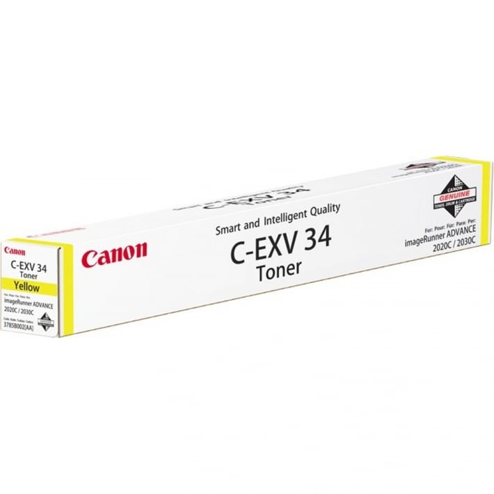 Canon Тонер C-EXV34, C2020L, 19000 страници/5%, Yellow