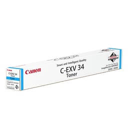 Canon Тонер C-EXV34, C2020L, 19000 страници/5%, Cyan