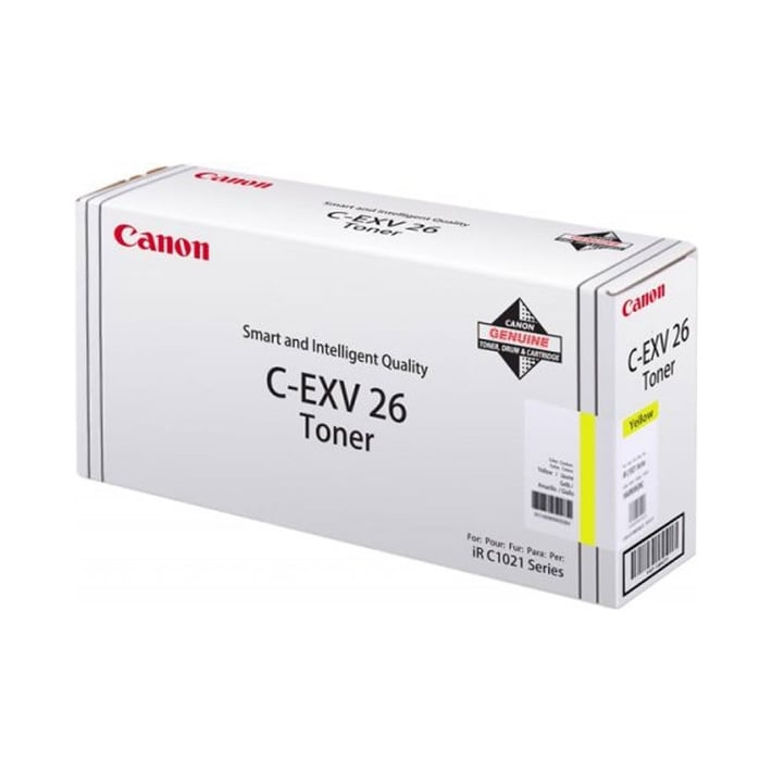 Canon Тонер C-EXV26, IRC1028IF, 6000 страници/5%, Yellow