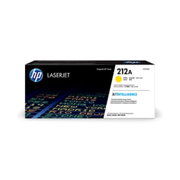 HP Тонер 212A W2122A, M554/555/578, 4500 страници/5%, Yellow