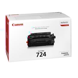Canon Тонер CRG-724, LBP6750DN, 6000 страници/5%, Black