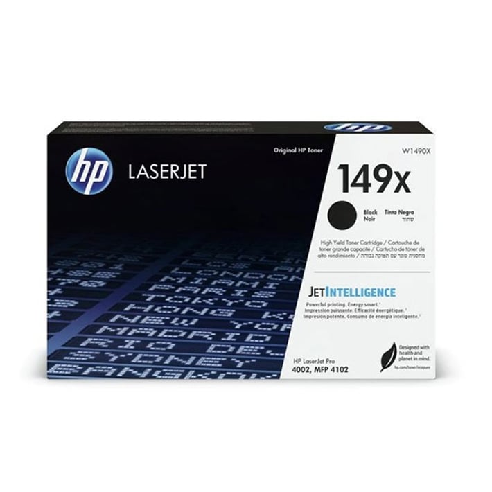 HP Тонер W1490X, 149X, 9500 страници/5%, Black