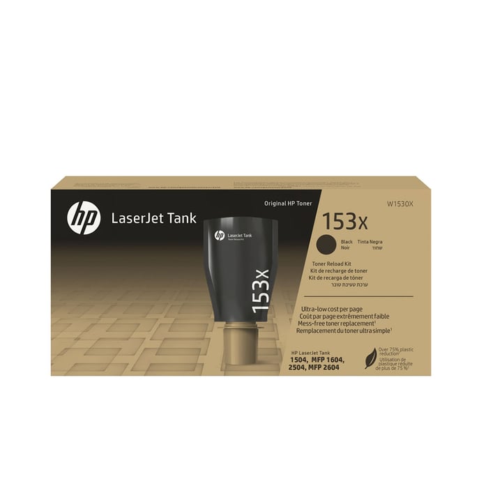 HP Тонер W1530X, 153X, 5000 страници/5%, Black