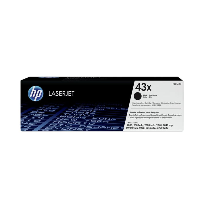 HP Тонер C8543X, LJ 9000, 30 000 страници/5%, Black