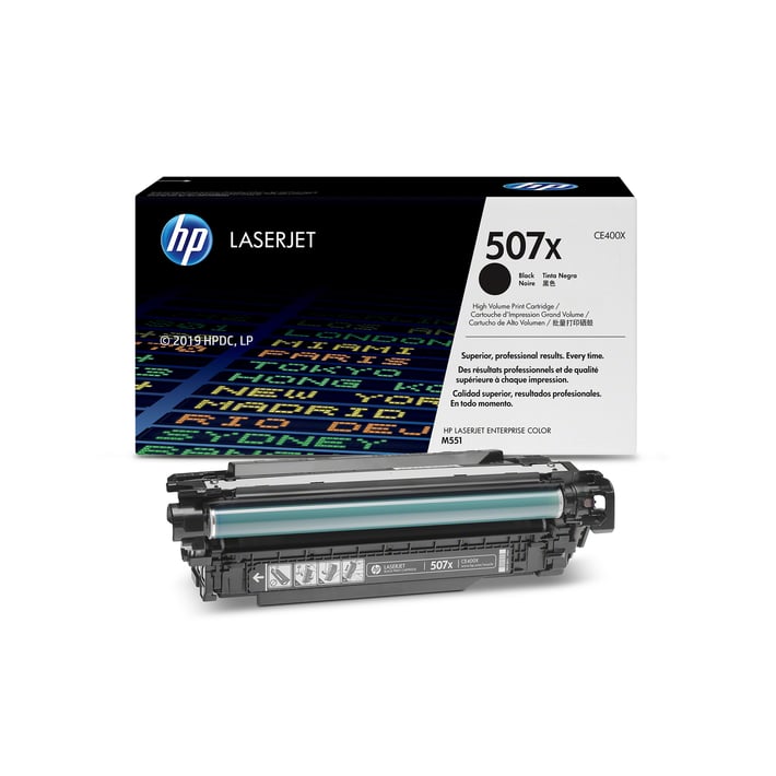 HP Тонер CE400X, 507X, 11000 страници/5%, Black