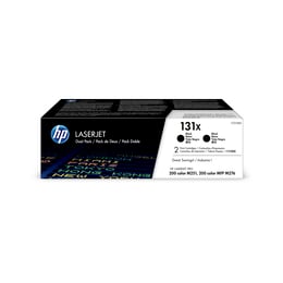 HP Тонер 2-pack CF210XD, 131X, 2 х 2400 страници/5%, Black