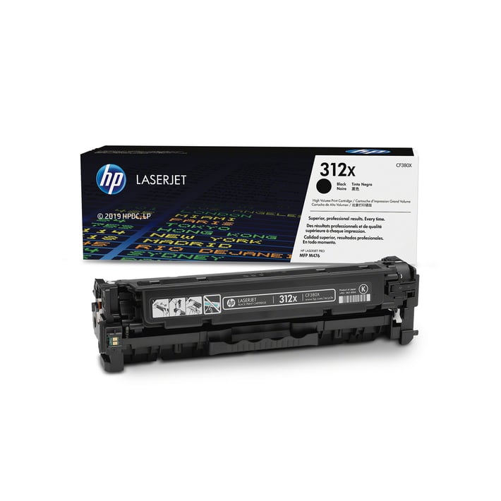 HP Тонер CF380X, 312X, Black