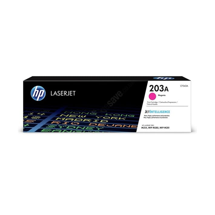 HP Тонер CF543A, m254/m280/281, 1300 страници/5%, Magenta